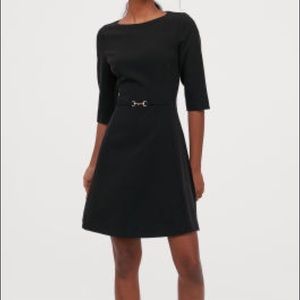 H&M MIDI LENGTH 3/4 SLEEVE LBD